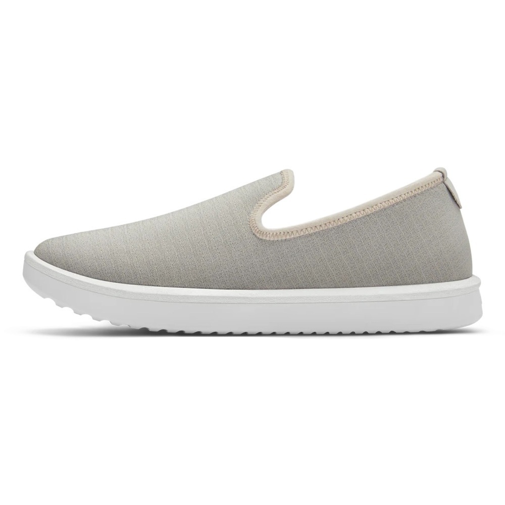 Allbirds Women's Wool Lounger grey Woven loafer sneakers size 10